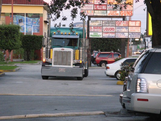 Ægte amerikaner truck ved La Quinta