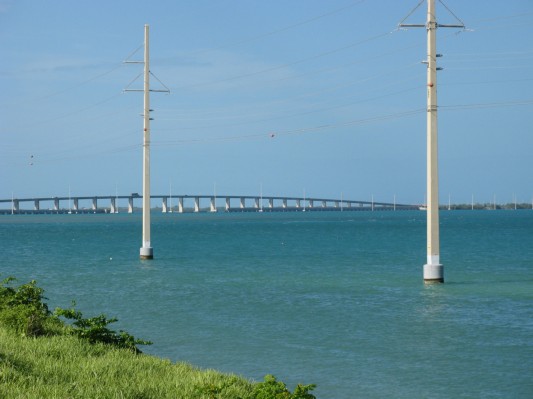 Køreturen til Key West - seven mile bridge